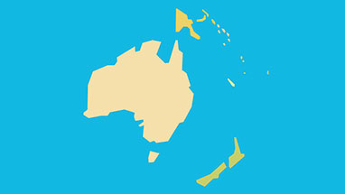 Flags of Australia - Map Quiz Game